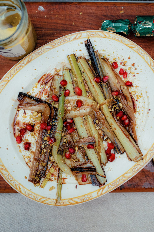 Sweet & Sour Braised Leeks